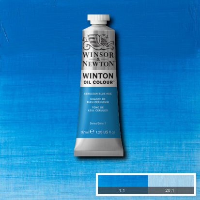 Масляная краска "Winton", оттенок лазурь 37мл